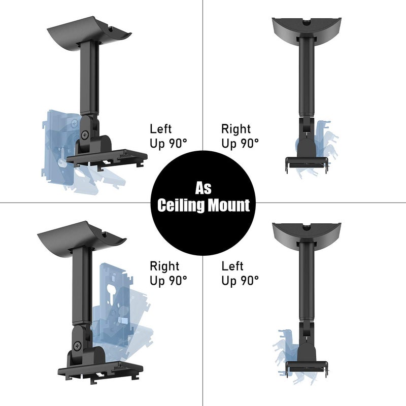 Dinghosen Wall Mount Ceiling Bracket For UB-20 II Compatible with All Bose CineMate Lifestyle ST535 ST525 ST520 535III 525III CM520 SoundTouch JC-II AM6-V AM10-V AM10IV Virtually Invisible 300 Lifestyle 600 - Image 4